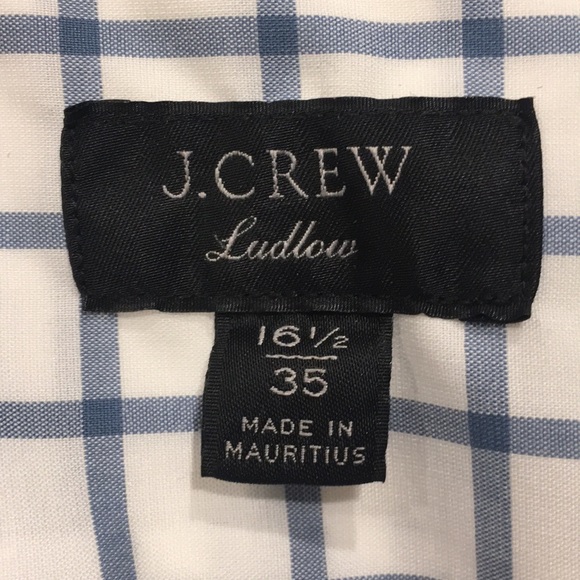J Crew Ludlow Men’s Classic Shirt 16 1/2” / 35” - Picture 6 of 8